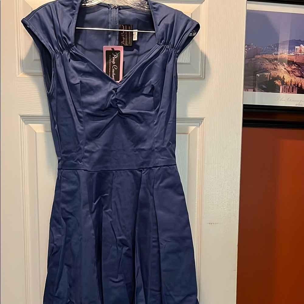 PUG Heidi dress blue